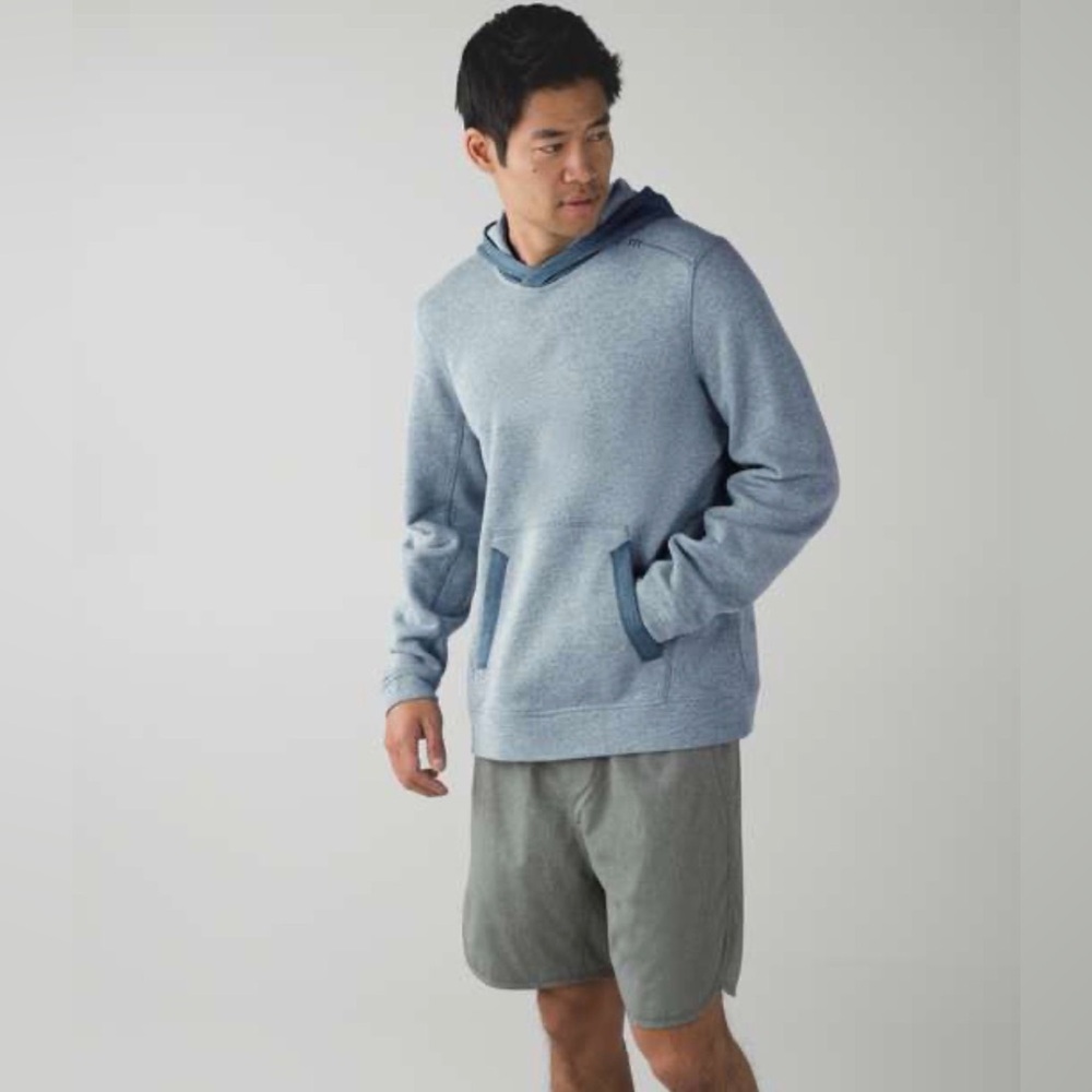 Lululemon Sundown Hoodie Heathered Tofino Teal Medium